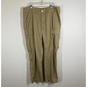 True Religion Cargo Pants Mens 36 Relaxed Fit Utility Pocket Outdoor Workwear
